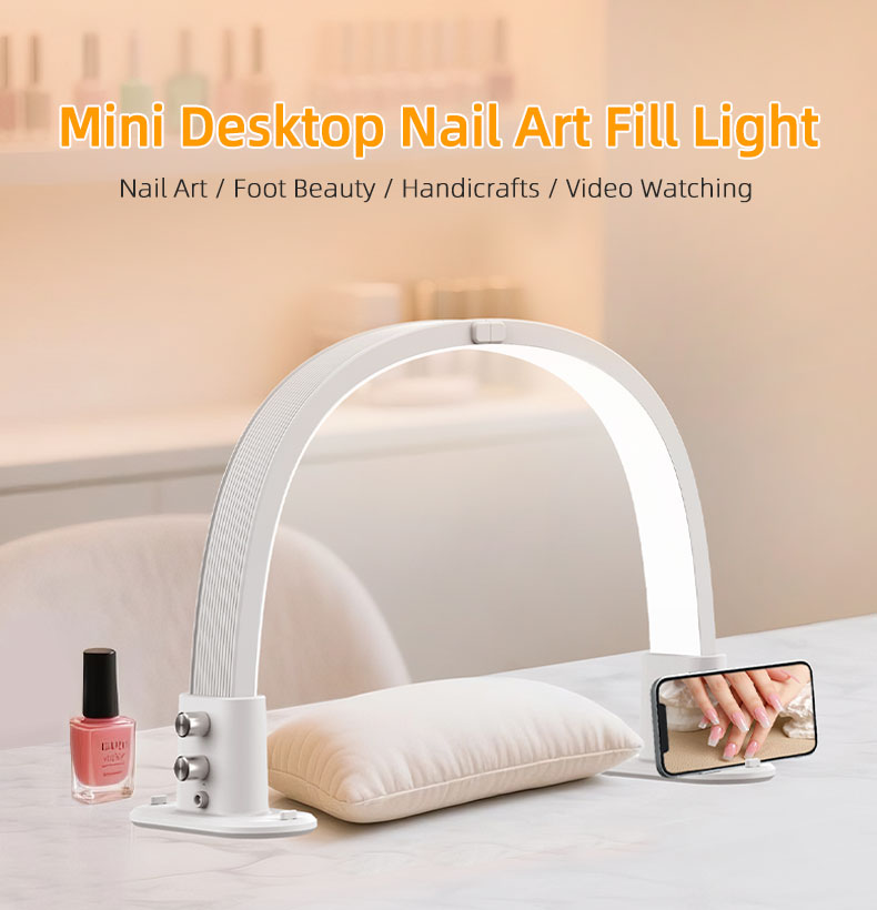 Led Moon Lamp - Mini halve maan nagel vullicht wimper
