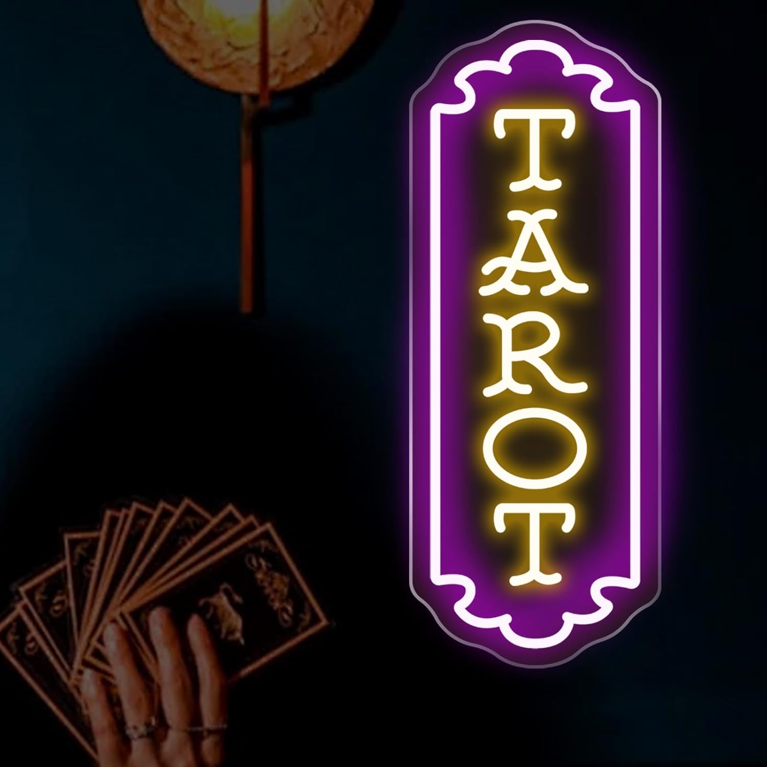 Wall Decor Lighting - Tarot Neon Sign USB-aangedreven mystieke LED-lamp