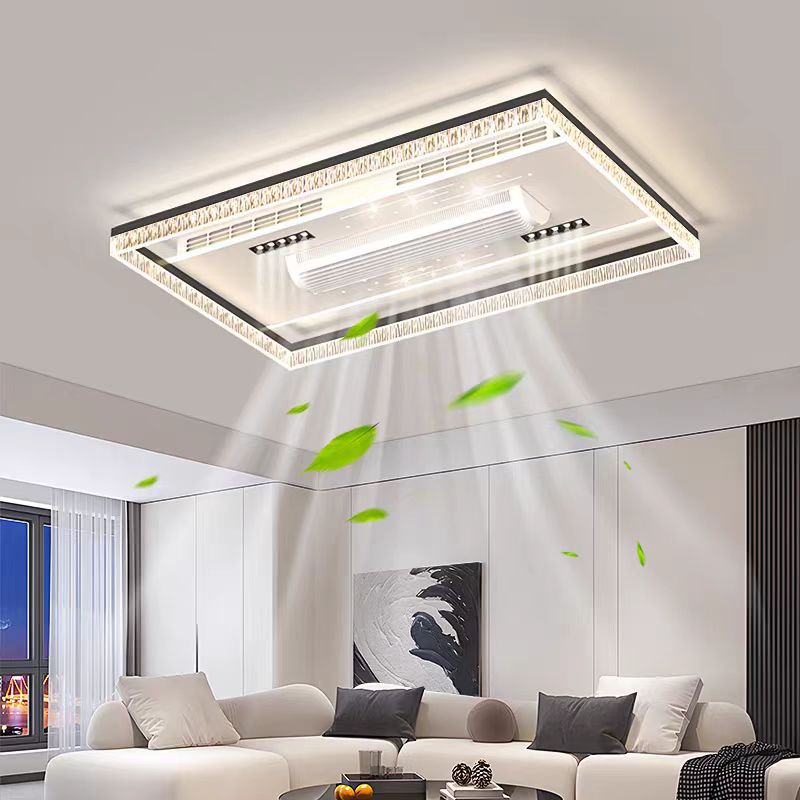 Decor Lighting Ceiling Fans - Nieuwe onzichtbare bladloze ventilatorlamp Luxe high-end