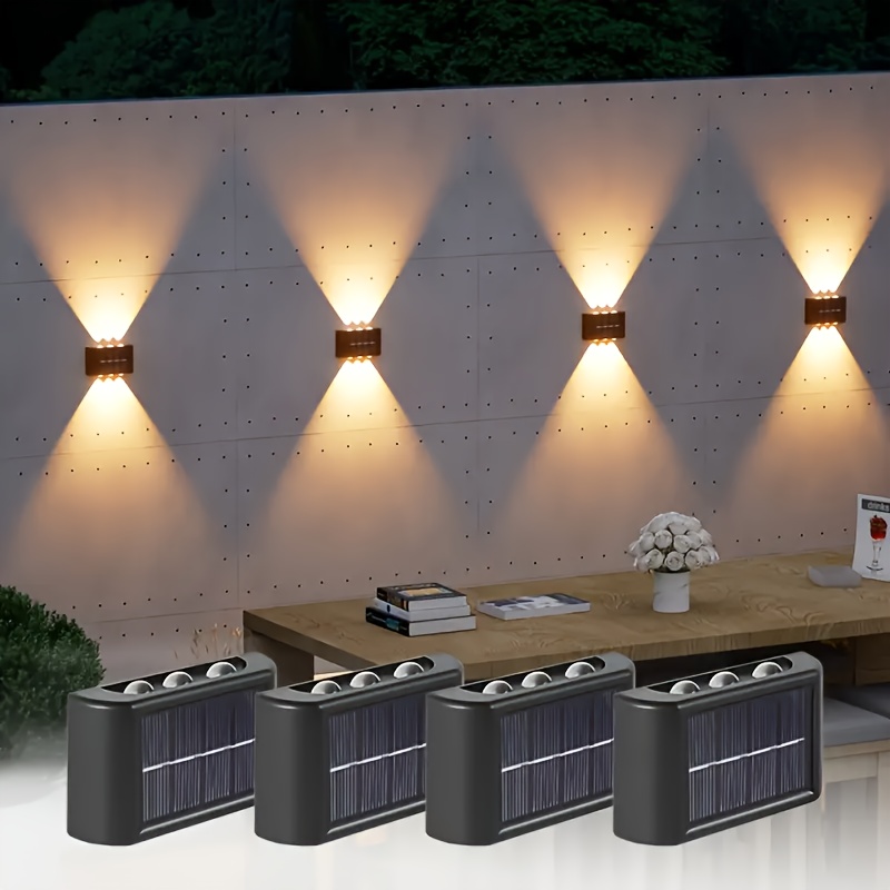 Wall Decor Lighting - LED Solarlamp Buiten Waterdicht Solar Wandlamp