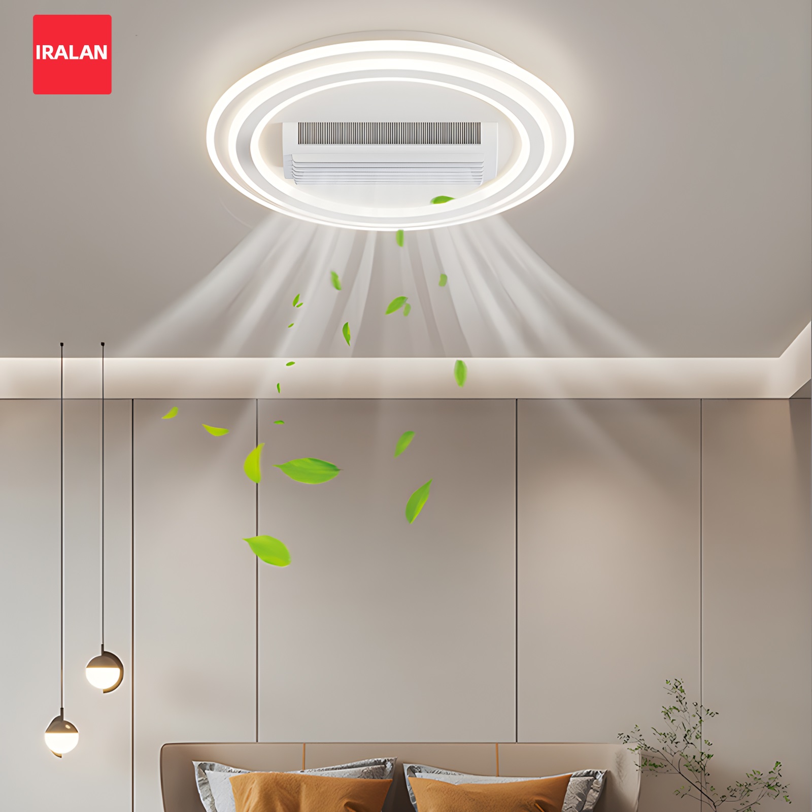 Decor Lighting Ceiling Fans - Moderne plafondventilator met licht, slimme verlichtingsdecoratie,