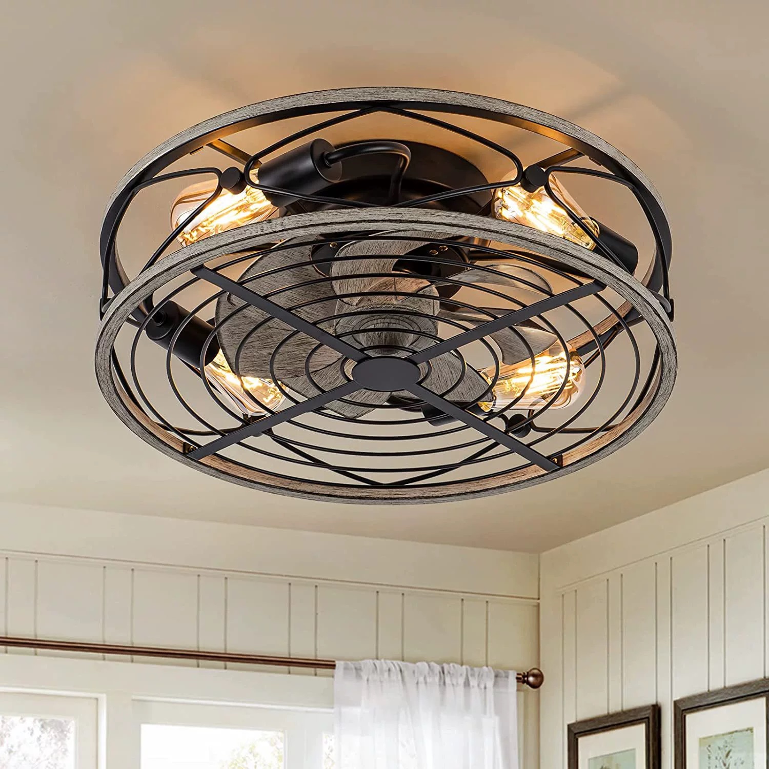Decor Lighting Ceiling Fans - Slimme plafondventilator ventilatoren met verlichting afstandsbediening