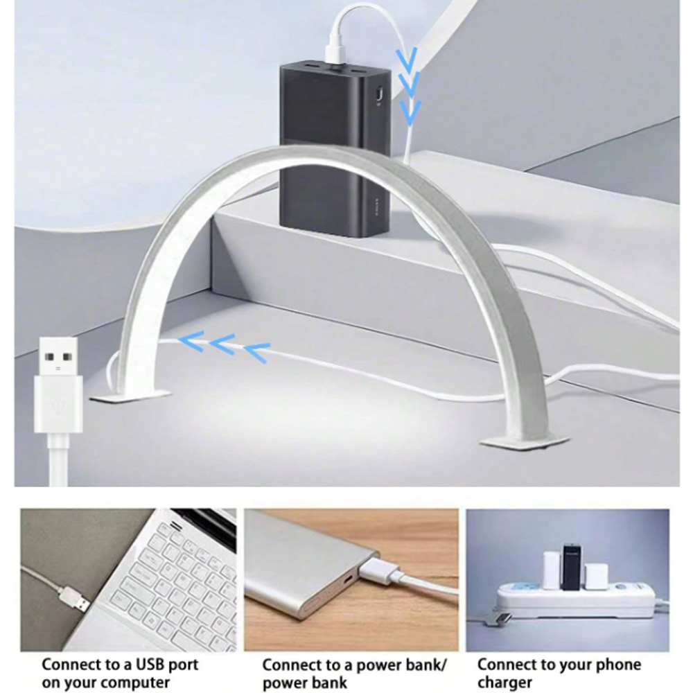 Led Moon Lamp - Nagellamp 40/66CM Fill Light USB 5V