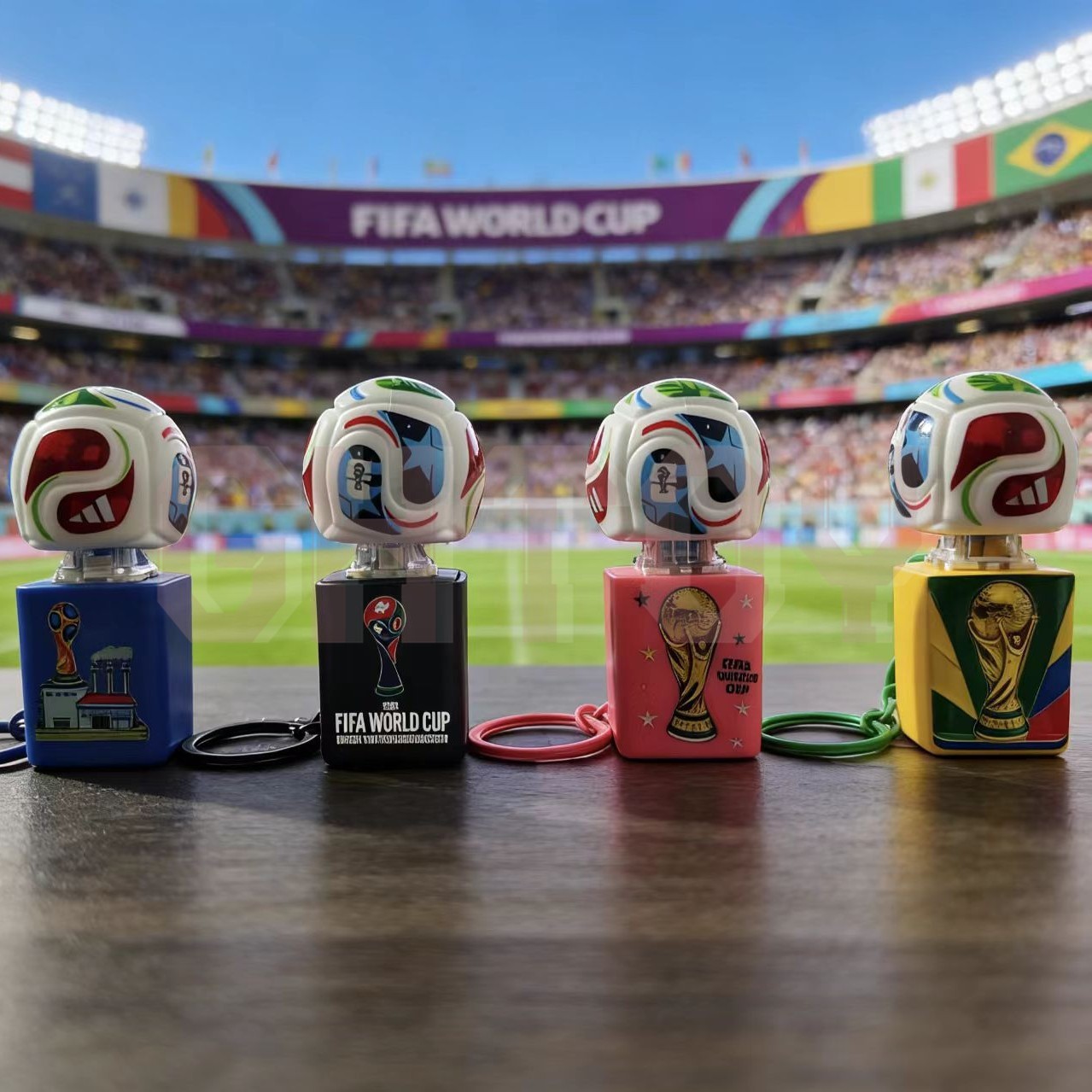 Pendant Light Shade - 2026 FIFA Light Up Sound sleutelhanger