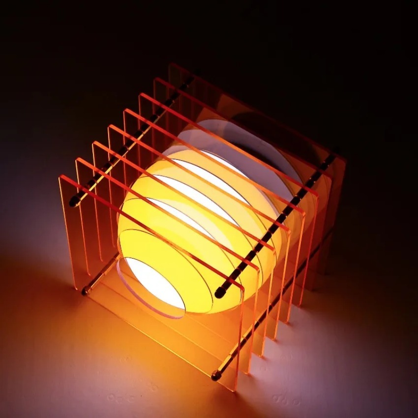 Led Moon Lamp - DIY Maanlamp Acryl Duizendlaagse Lamp Bureaudecoratie