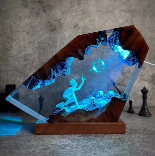 Lighting World Decor - Harslamp Unieke kamerdecoratie Cadeauornament Kamerdecoratie Nachtlampje