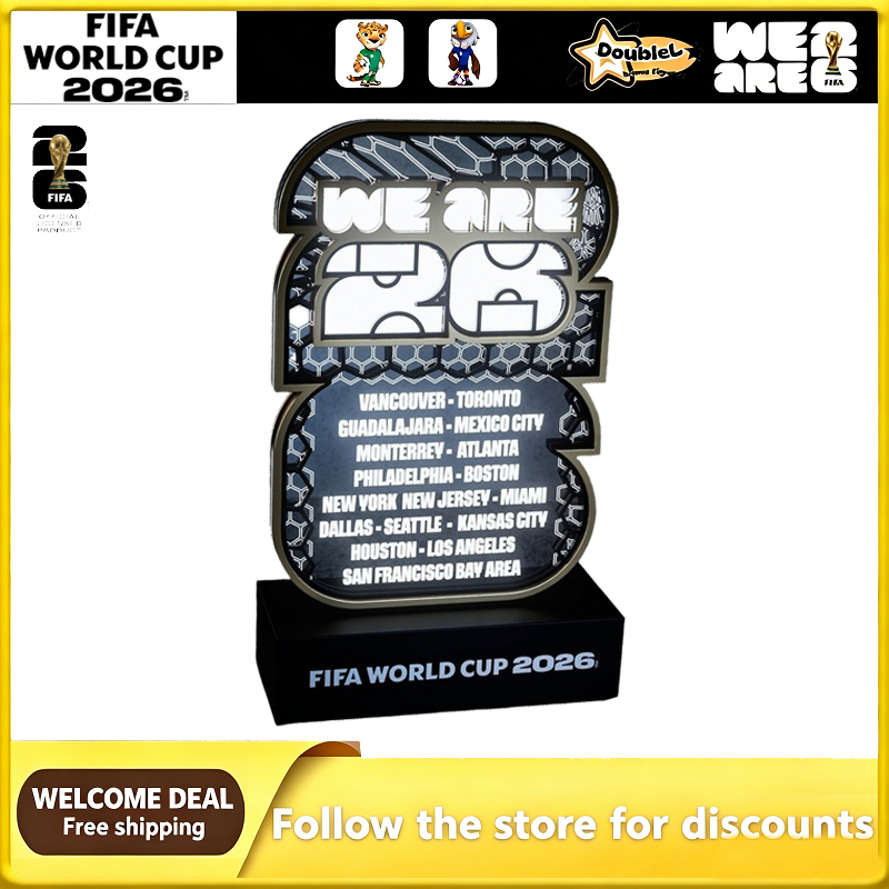 Lighting World Decor - FIFA WK 3D LED Nachtlampje USB