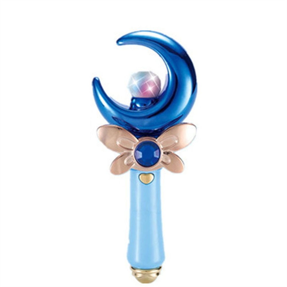 Led Moon Lamp - Led-licht Meisjesmagische toverstaf Geluidseffect Prinsessenstaaf Maanfee-staaf