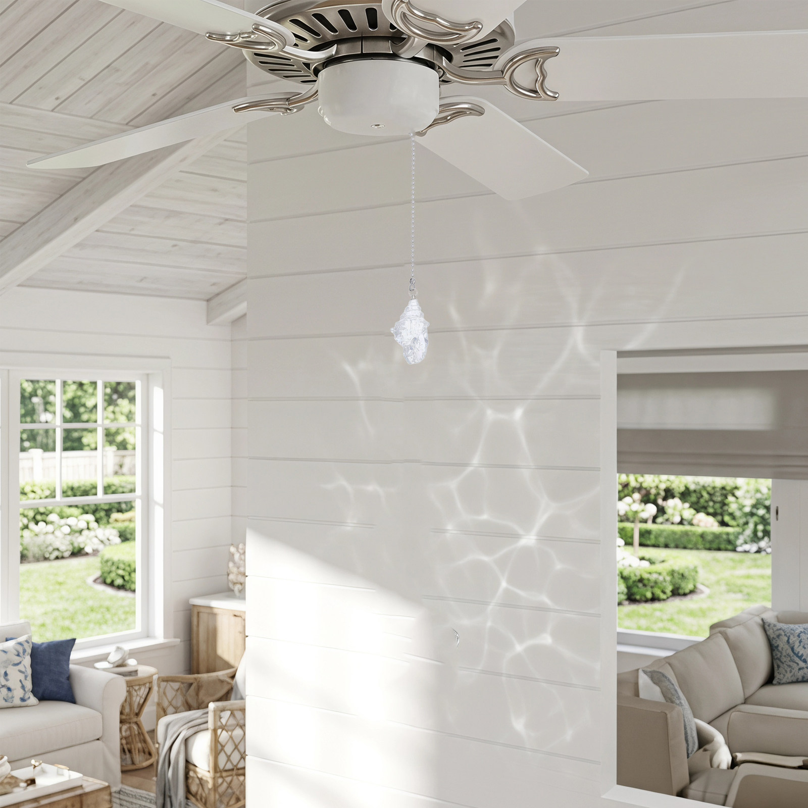 Plafondventilator trekkoord 2, - Decor Lighting Ceiling Fans recensie en prijs