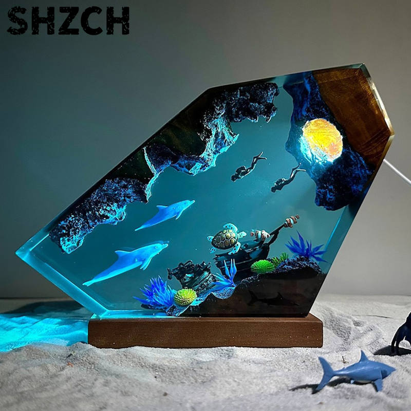 Duikwereld Harsen Beeldje Lamp - Lighting World Decor recensie en prijs