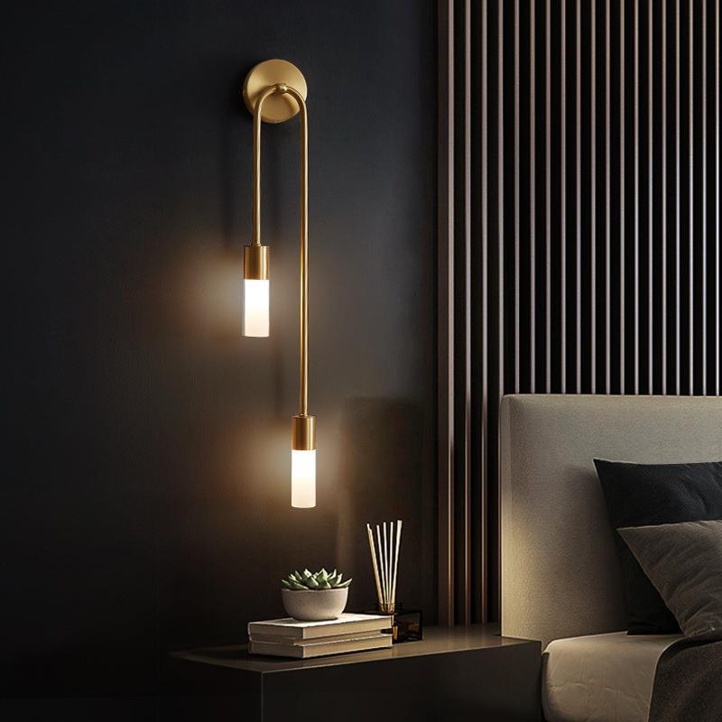 Retro achtergrond woonkamer ga - Wall Decor Lighting recensie en prijs