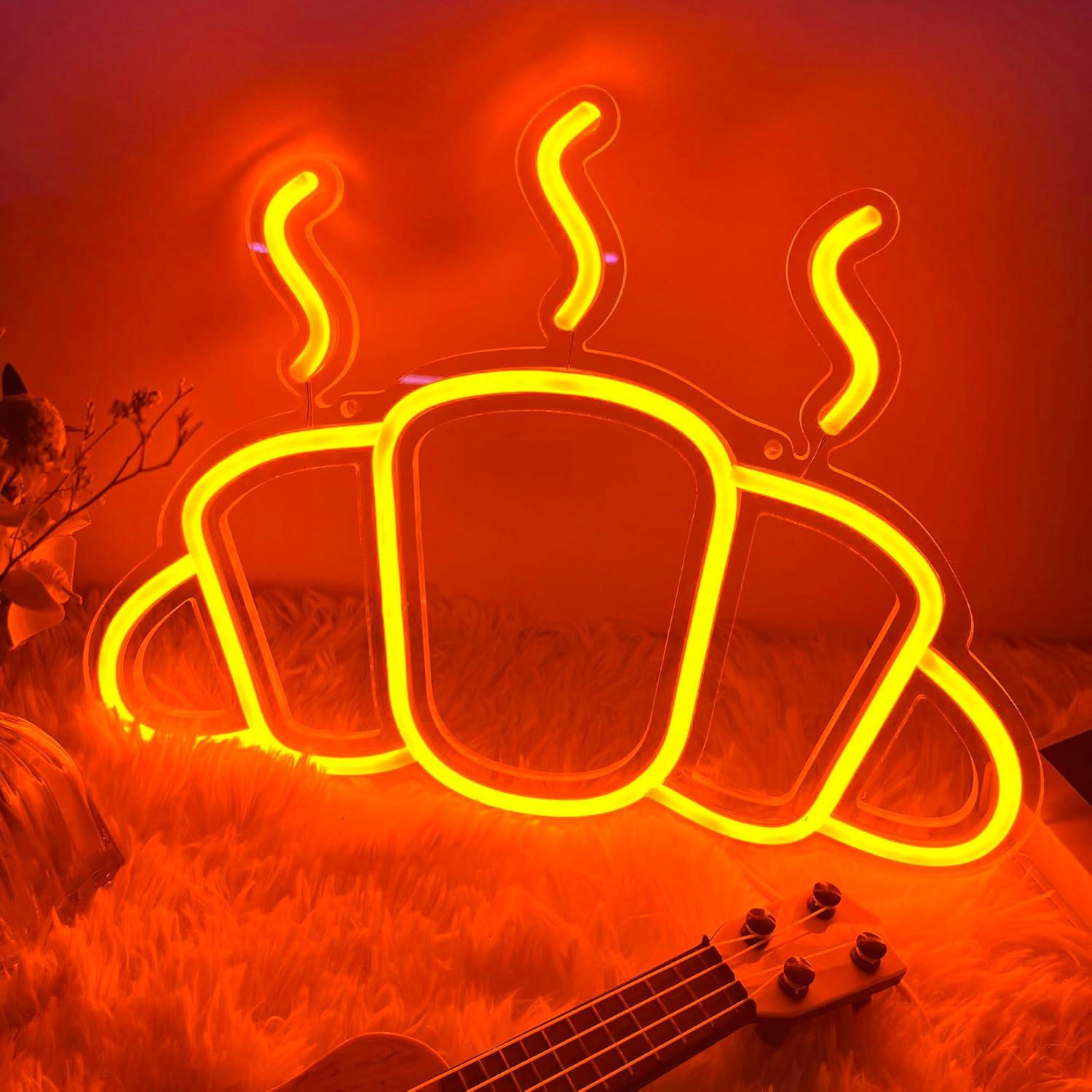 Croissant Neon Sign USB-aanged - Kitchen Decor Lighting recensie en prijs