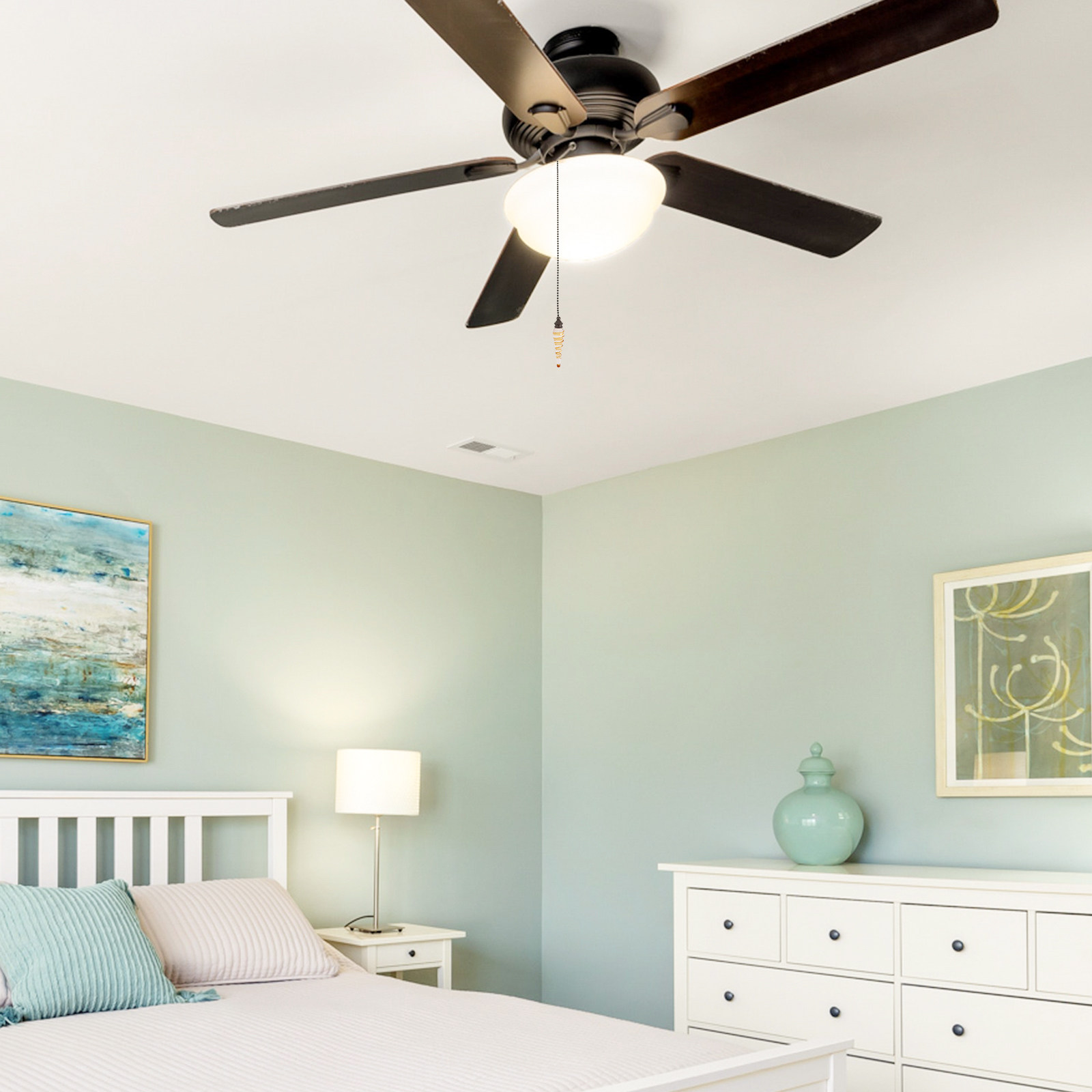 Plafondventilator-trekkoord va - Decor Lighting Ceiling Fans recensie en prijs