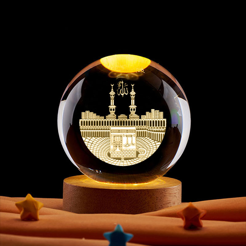 Ramadan Decoratie 3D Kristalle - Led Moon Lamp recensie en prijs