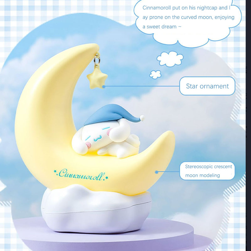 Cinnamoroll Moon Dream LED-nac - Led Moon Lamp recensie en prijs
