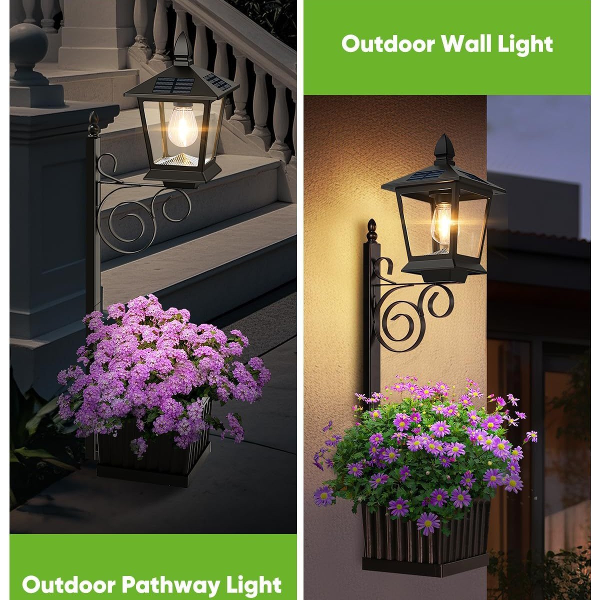 2-in-1 zonne-energie plantenla - Wall Decor Lighting recensie en prijs