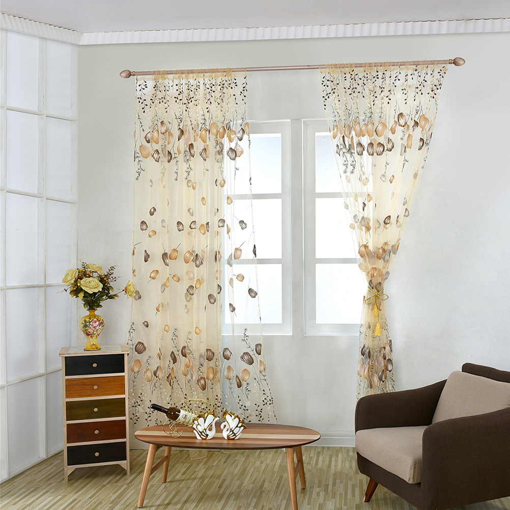 100x200cm Tulp Voile Gordijnen - Kitchen Decor Lighting recensie en prijs