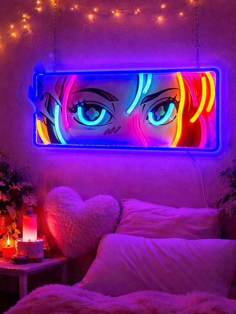 Passionele Ogen Neonbord USB D - Wall Decor Lighting recensie en prijs
