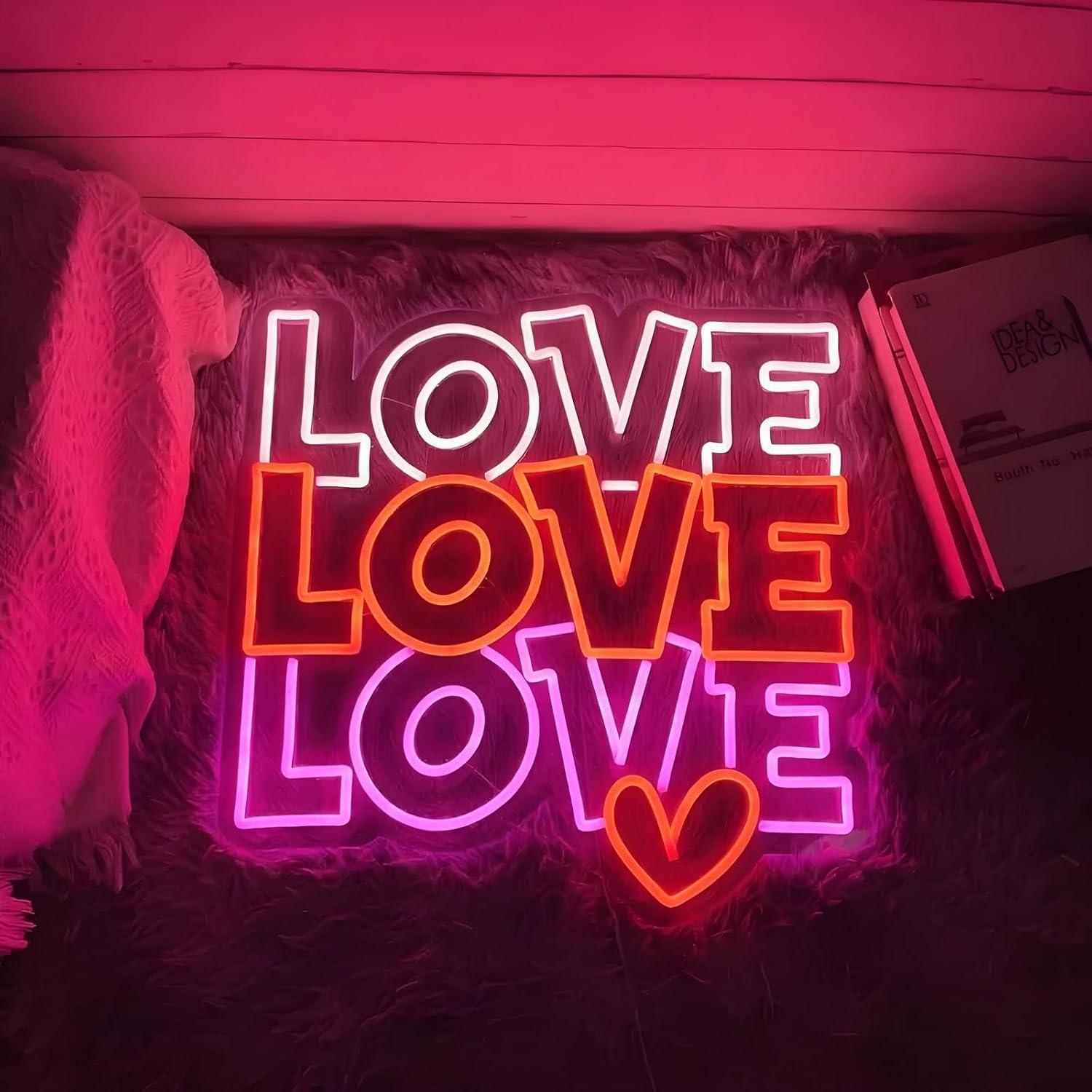 Liefdes Neon Sign USB Dimbare  - Wall Decor Lighting recensie en prijs