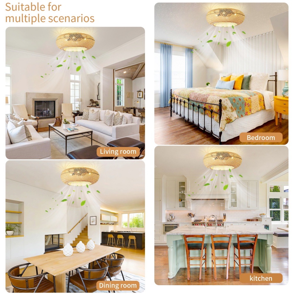 Bamboe Plafondventilatorlamp m - Decor Lighting Ceiling Fans recensie en prijs