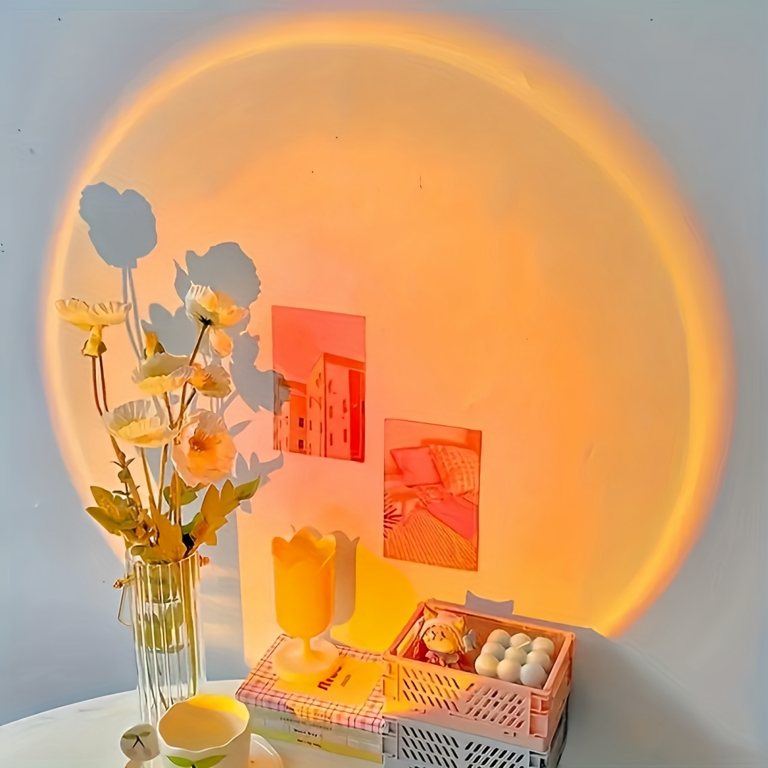 16-kleurige zonsondergang proj - Lighting Room Decor Photo recensie en prijs